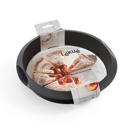 Rodó 24Cm Enforna les teves postres casolanes en aquest motlle rodó de silicona!
