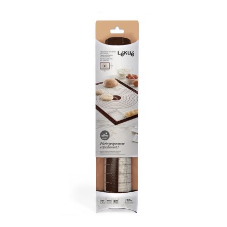 Non-stick pastry mat with measures, 24" x 16" 