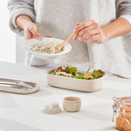 Single Lunchbox To Go Organic Gaudeix del teu àpat, siguis on siguis!