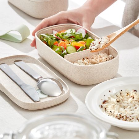 Single Lunchbox To Go Organic Gaudeix del teu àpat, siguis on siguis!