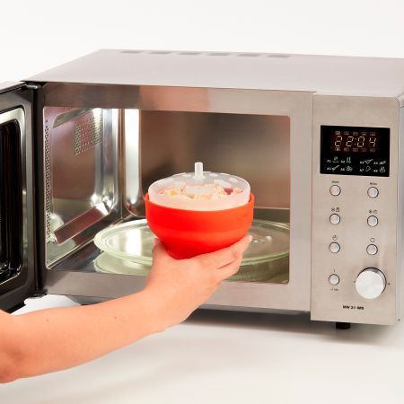 Mini Microwave Popcorn Maker Your perfect serving of homemade popcorn!