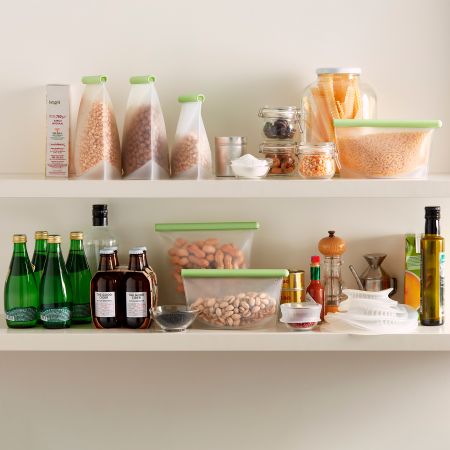 Kit de 3 bolsas reutilizables de silicona An alternative to single-use plastics!