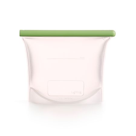 Sac de conservation réutilisable en silicone 1 L Une alternative aux plastiques à usage unique !