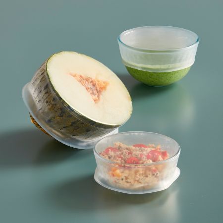 Tapa extensible ø 15 cm ¡Alternativa inteligente al envoltorio plástico de alimentos!