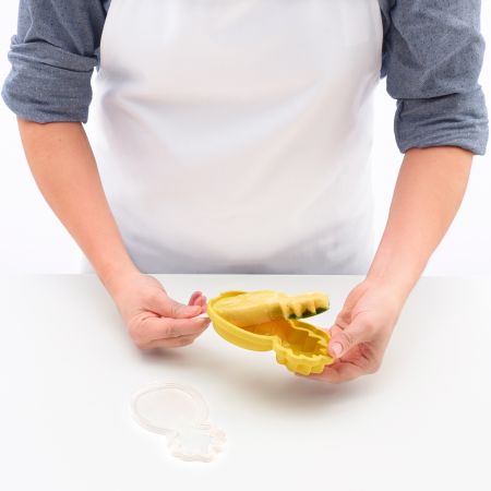 Frutas tropicales heladas ¡Disfruta preparando helado con divertidas formas de frutas tropicales!