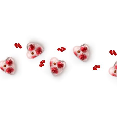 Heart ice cube tray with lid The funniest way to refresh yourself!