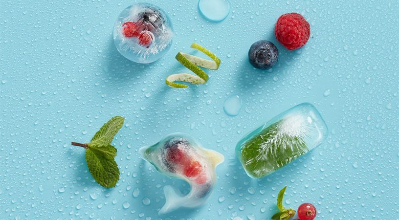 Cubitera con tapa delfín ¡La forma más divertida de refrescarte!