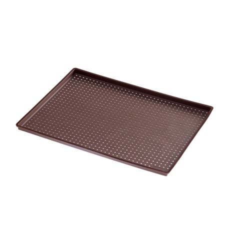 Rectangular Pizza Crisper Mat Bake delicious home-made pizza with a crispy finish.