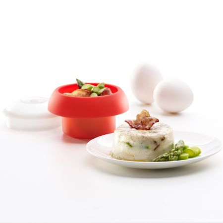 Microwave Ovo - Cilíndrico Huevos redondos al microondas fáciles y rápidos.