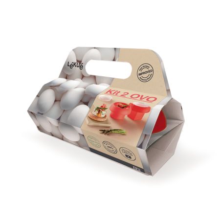 Kit 2 Ovo Huevos al microondas fáciles y rápidos