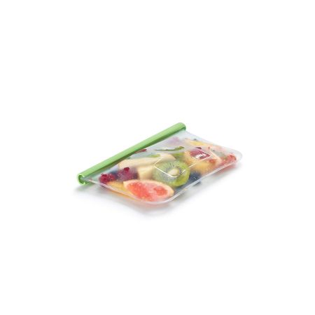 Bolsa reutilizable plana S ¡Almacena con sabor!