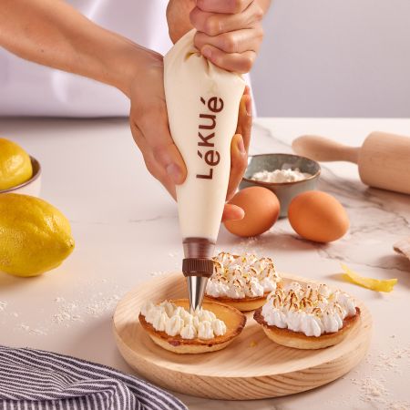 Set Manga pastelera reutilizable ¡Prepara tus postres como un experto pastelero utilizando menos plástico!