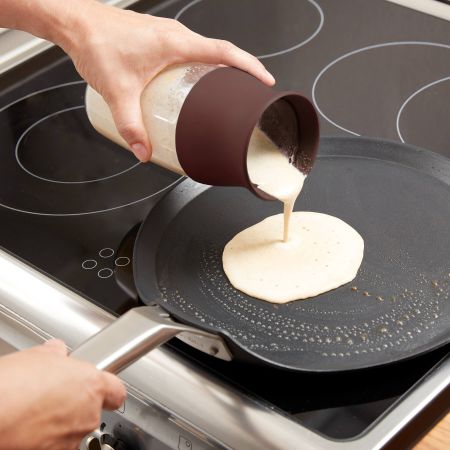Shaker à pâtes pour crêpe et pancakes La pâte parfaite en seulement 2 minutes !