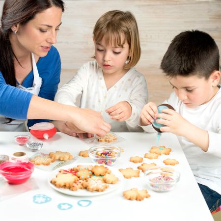 Set of 3 Puzzle Cookie Cutters A lot of cookies from a single cut!