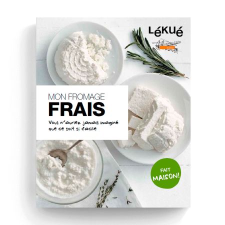 Kit Cheese Maker (Français) Le kit pour les amateurs de fromage, réalisez votre propre fromage frais !