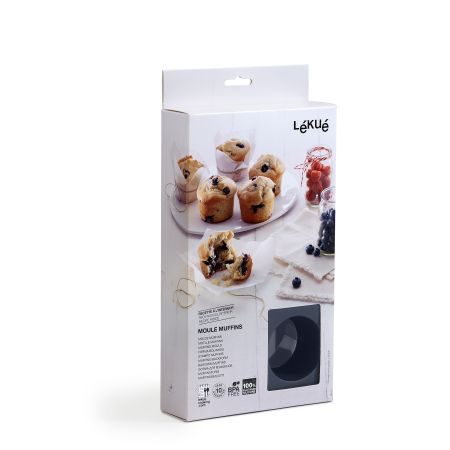 Motlle Muffins 6 Cavitats