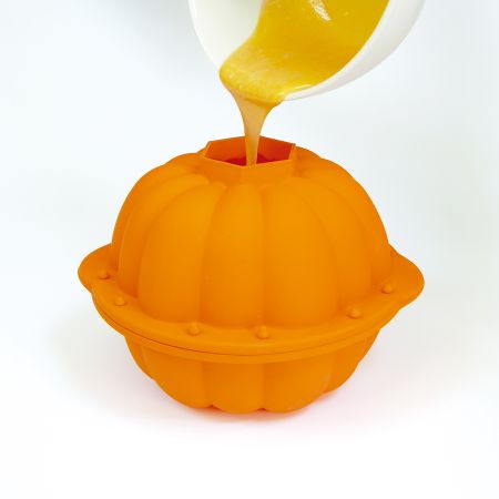 Molde Halloween 3D Molde para pastel de calabaza 3D perfecto para Halloween.