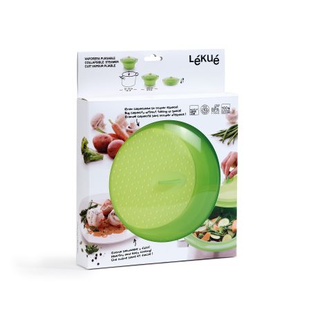 Collapsible Steamer Steam in less time and less space!