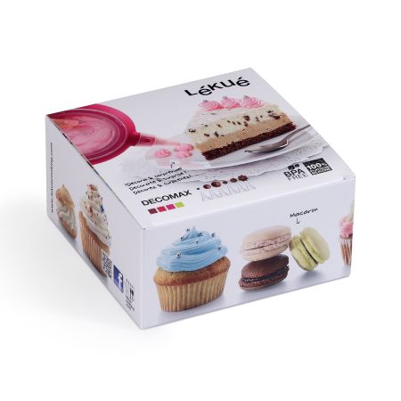 Decomax ¡Una manga pastelera fácil de utilizar, divertida e intuitiva!