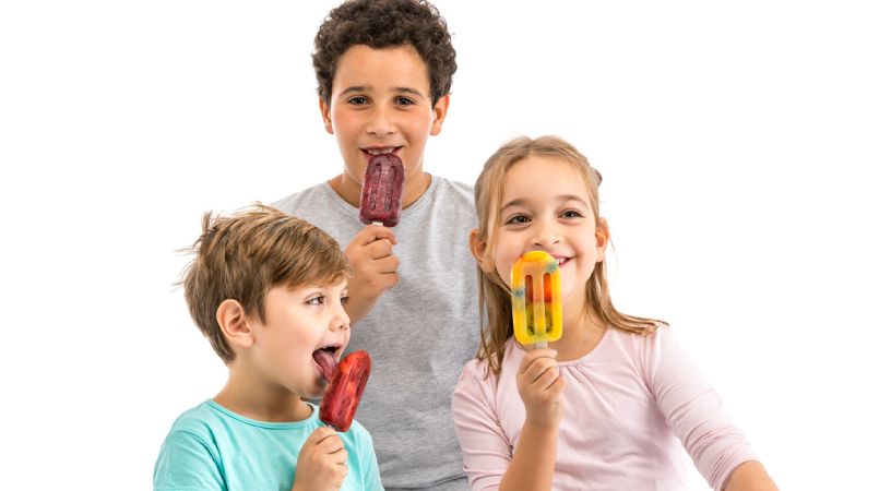 20 palos de helado - pequeños Palitos de helado reutilizables