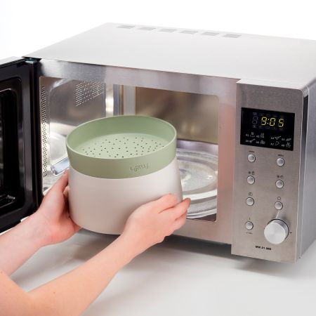 Quick Quinoa & Rice Cooker Quinoa, rice and cereals within minutes in the microwave!