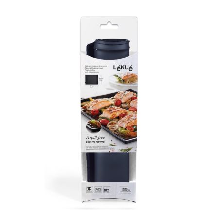 Non-spill Silicone Baking Tray, 40x30 cm A spill-free clean oven!