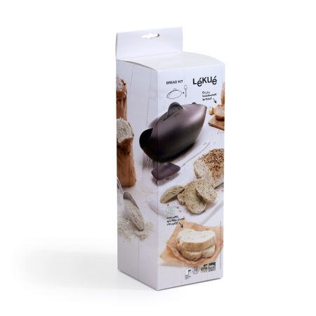 Bread Maker Kit Weigh, knead and bake your home-made bread in a single container.