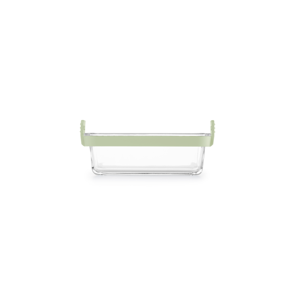 Plats en verre rectangulaire pour friteuse à air (lot de 2) Cuisinez en deux façons, rapidement et proprement dans votre air fryer!