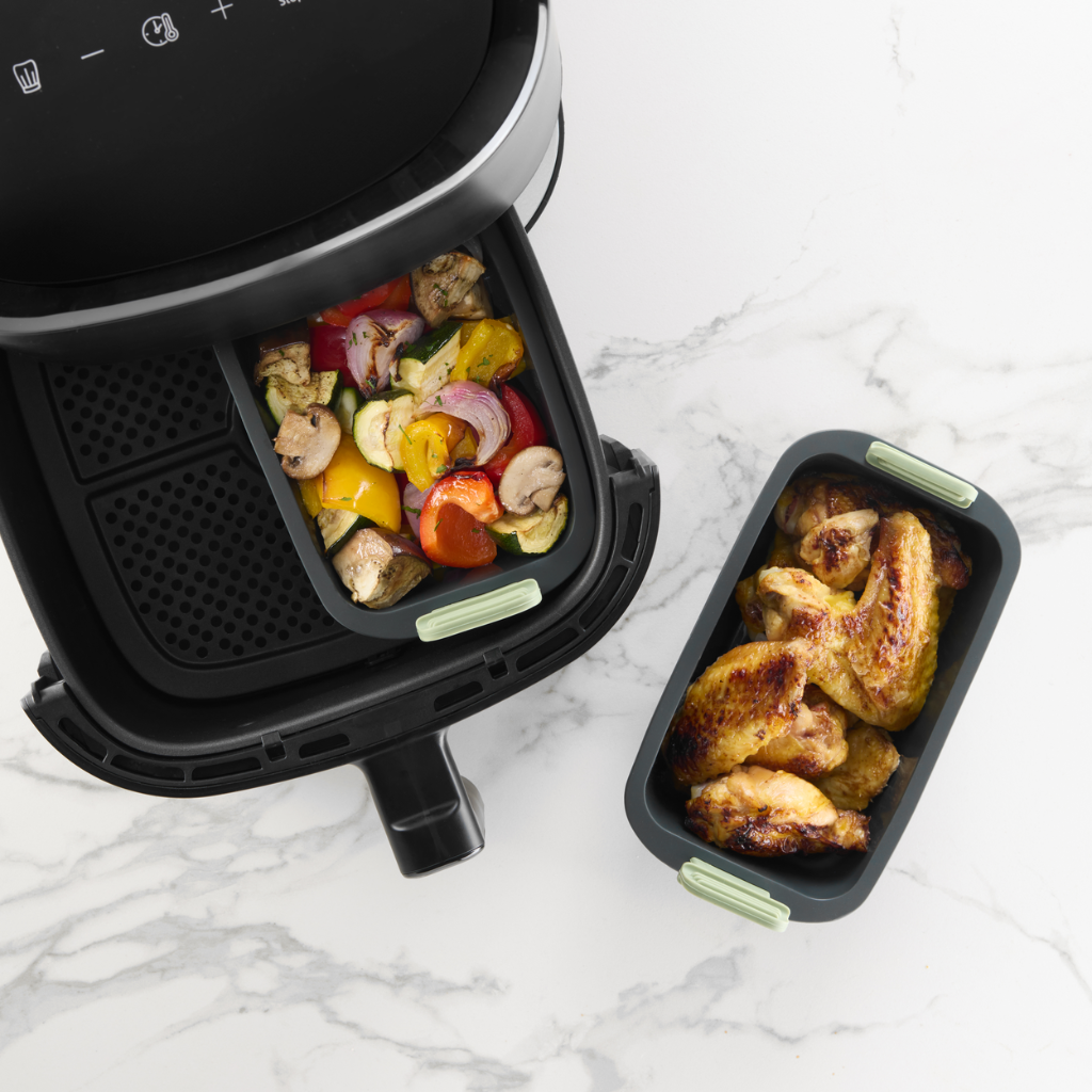Air fryer Rectangular Basket Clean and easy cooking with your air fryer!