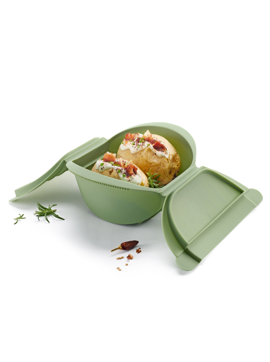 Estuche de Vapor Profundo 4 p. Calabaza sabrosa en 9 minutos!