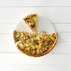 Molde Quiche  28Cm Hornea tus quiches en este molde redondo de silicona.