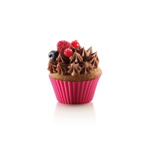 Molde Madalena Individual Sur 7 Cm  (X 6) 6 moldes de silicona reutilizables para hornear muffins.