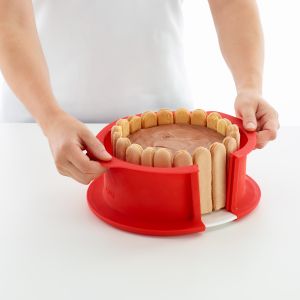 Molde Desmontable para Charlotte ø 18 cm ¡Disfruta de un pastel fresco y compártelo con la familia y amigos!