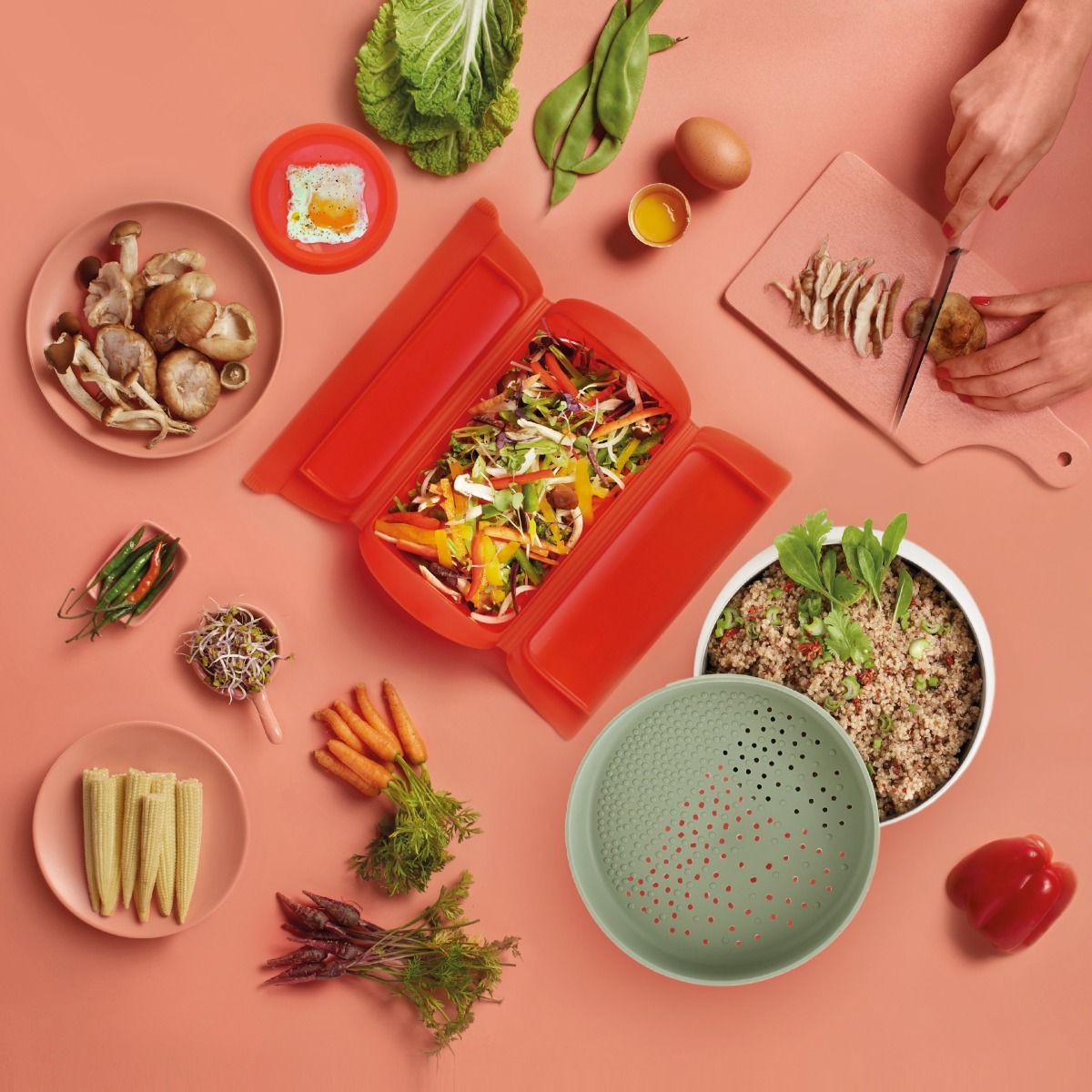 Set iniciación cocción ‘Essential’ ¡Iníciate en la cocina al microondas!