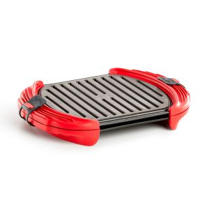 Microwave Grill XL Tu comida a la parrilla, ¡hecha en el microondas!