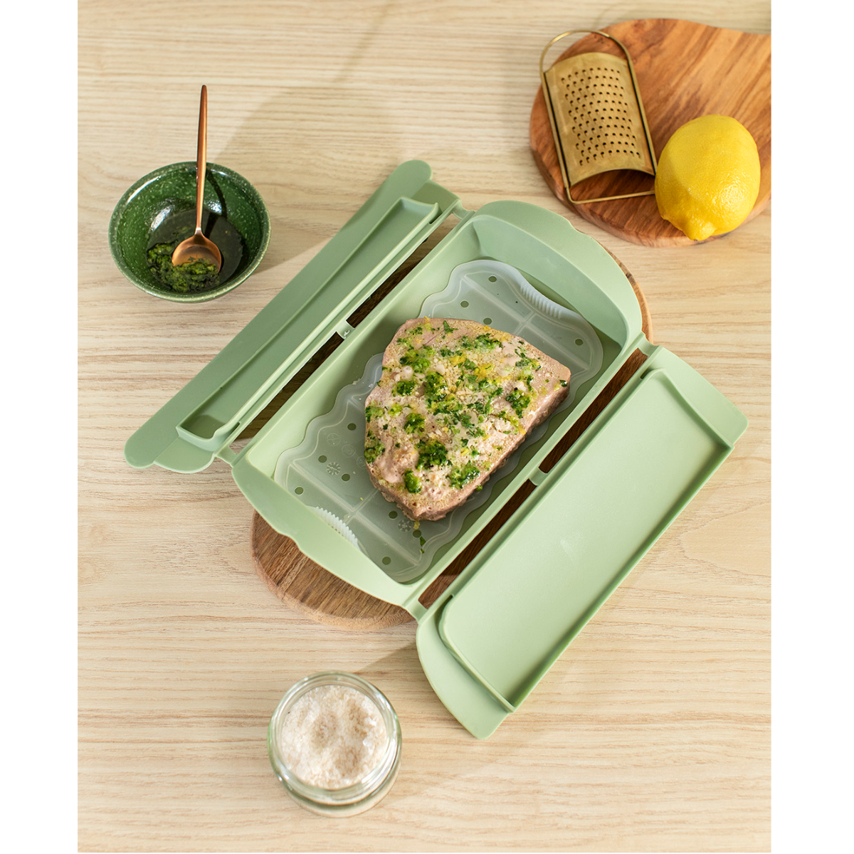 Libro de Cocina al Vapor, español ¡Platos deliciosos, sanos y listos en minutos!