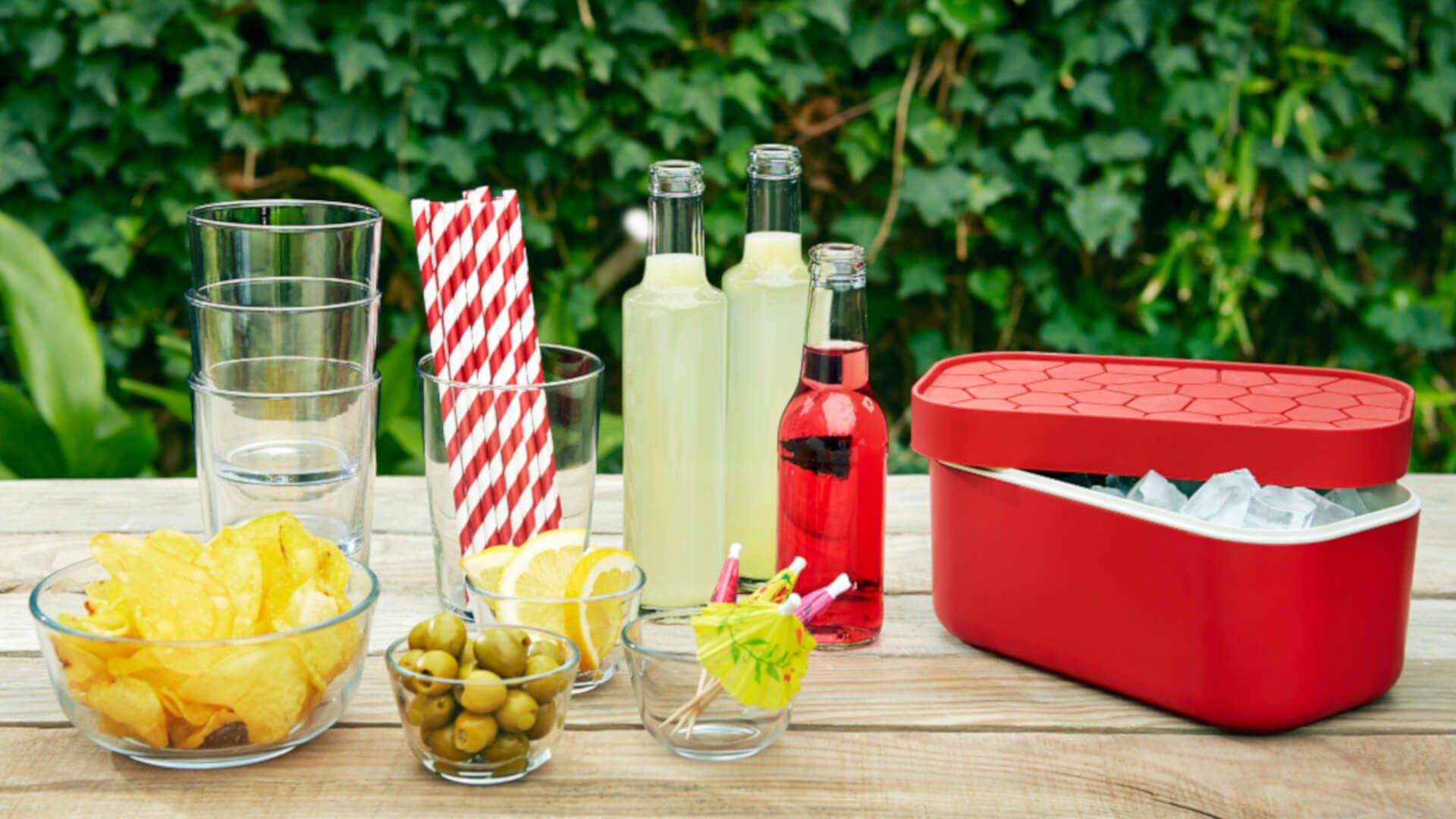 Ice Box Ice cube tray to make and storage ice cubes LÉKUÉ