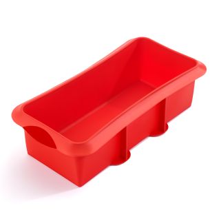 Molde Rectangular 28Cm ¡Hornea tus postres caseros en este molde de silicona redondo!
