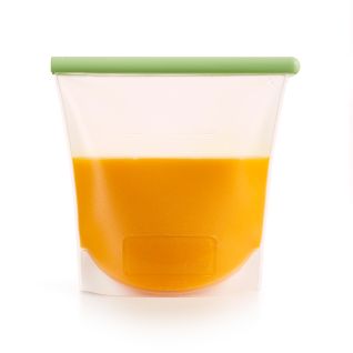 Bolsa reutilizable de silicona 1,5 L ¡Una alternativa a los plásticos de un solo uso!