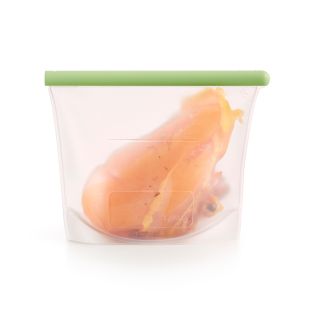 Bolsa reutilizable de silicona 1 L ¡Una alternativa a los plásticos de un solo uso!
