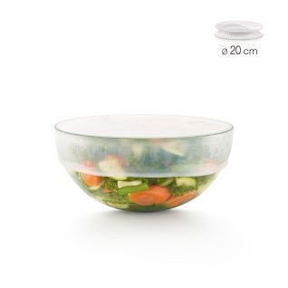 Tapa extensible ø 20 cm ¡Alternativa inteligente al envoltorio plástico de alimentos!