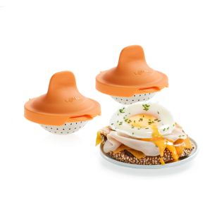 Set de 2 Escalfadores de huevos ¡Huevos escalfados perfectos!