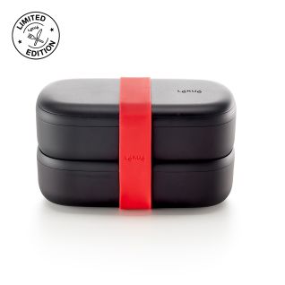 LunchBox To Go Black Limited Edition Gaudeix del teu àpat, siguis on siguis!