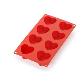 Heart Mould 8 hole