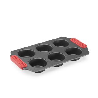 Molde muffins antiadherente 6 cav. ¡Muffins caseros, deliciosos y sin complicaciones!
