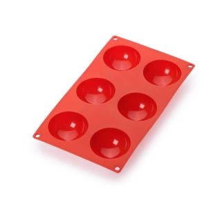 Molde Semiesfera 6 Cavidades