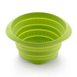 Colador plegable ø 23 cm Cuela, escurre y ahorra espacio.