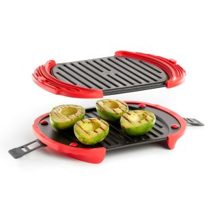 Microwave Grill XL Tu comida a la parrilla, ¡hecha en el microondas!