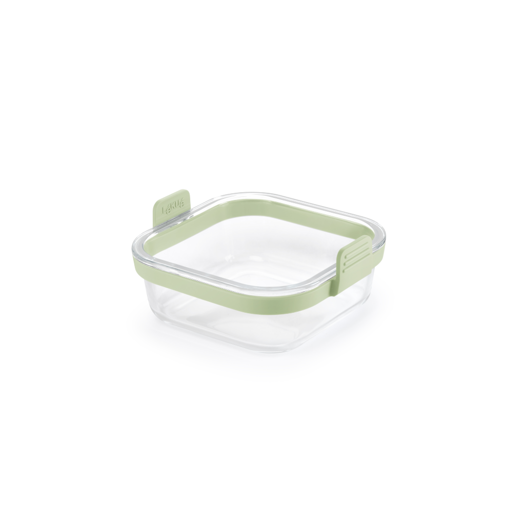 Air fryer Square Glass Dish Made of glass with easy-to-grip handles!