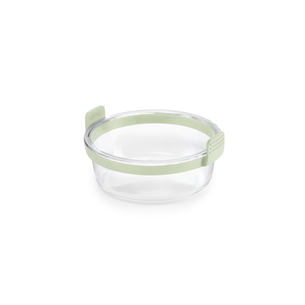 Air fryer Round Glass Dish Made of glass with easy-to-grip handles!